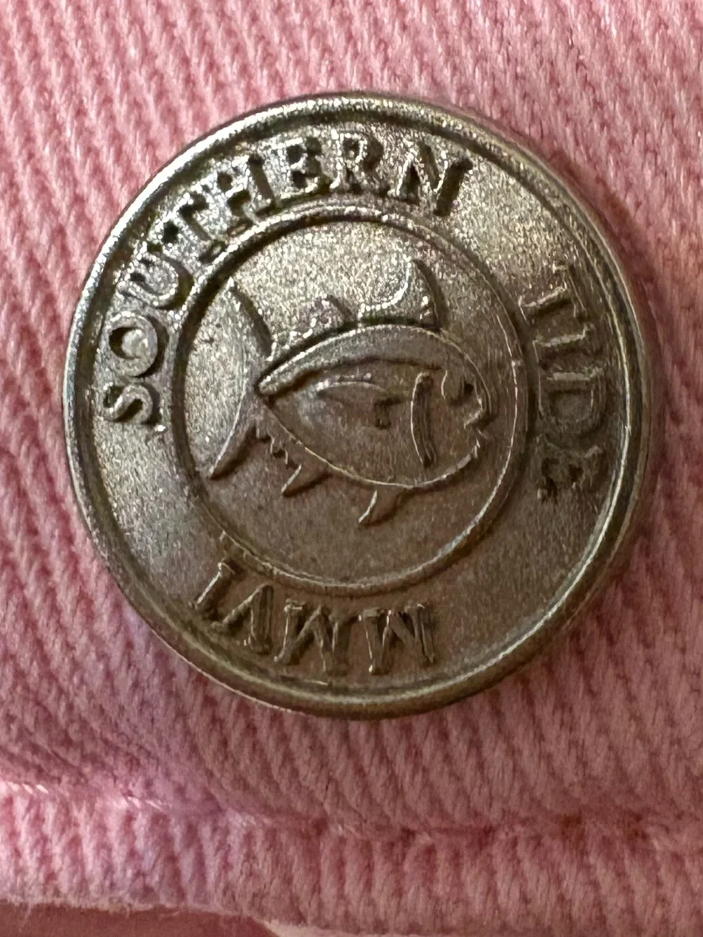 Southern Tide hat Pink Skipjack Embroidered Baseball Cap pink blue women medium
